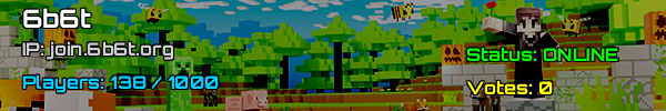 6b6t Minecraft Server v1.21 - Junte-se a nós nos EUA!