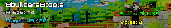 8बिल्डर्स8टूल्स - माइनक्राफ्ट सर्वर v1.21.4 कनाडा
