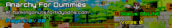 Anarchy For Dummies: Minecraft Server v1.21.5 USA