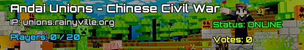 Andai კავშირები: ჩინეთის სამოქალაქო ომი Minecraft Server v1.12.2 აშშ