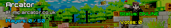 Arcator Minecraft Server v1.21.5 | UK Gaming Community