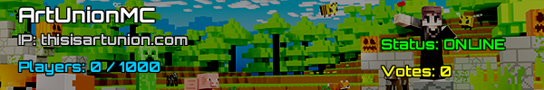 ArtUnionMC - Minecraft Server v1.21 | Join the Adventure!