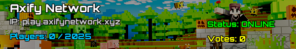 Axify Network: Minecraft Server v1.20.1 - USA