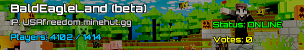 BaldEagleLand Beta: Minecraft Server v1.21.5 USA