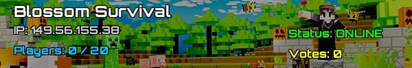 Blossom Survival: Minecraft Server v1.20.1 - USA