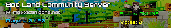 Bog Land Community Server - Minecraft UK v1.20.1