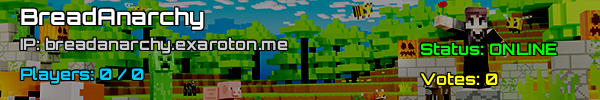 Join BreadAnarchy: Minecraft Server v1.16.5 | Germany
