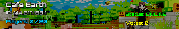 Cafe Earth - Minecraft Server v1.20.1 - Join Us Today!