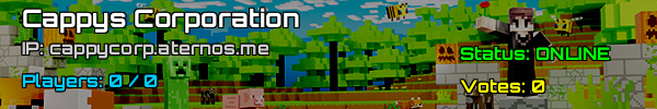 Cappys Corporation: Minecraft Server V - Join the Adventure!