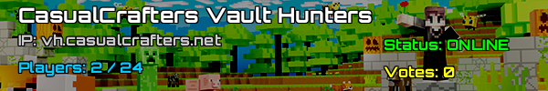 CasualCrafters Vault Hunters Minecraft Server v1.18.2 - SG