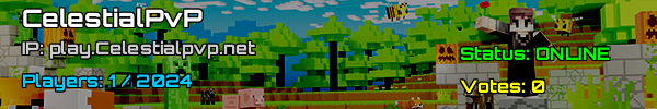 Join CelestialPvP: Minecraft Server v1.21.4 UK Edition