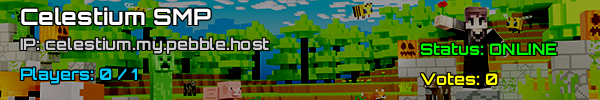 انضم إلى Celestium SMP: Minecraft Server v1.21 USA