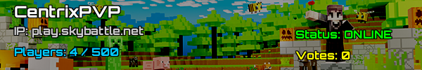CentrixPVP Minecraft Server v1.21.4 - Cộng đồng Hoa Kỳ