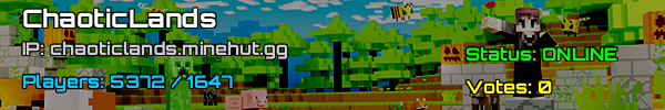 Join ChaoticLands Minecraft Server v1.21.4 - USA