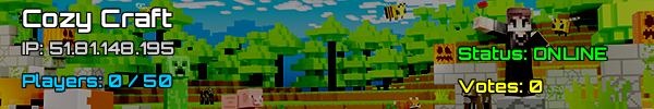 Cozy Craft - Minecraft Server USA - v1.21.4