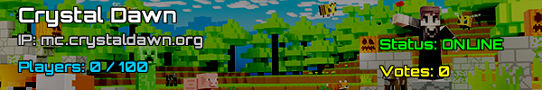Crystal Dawn Minecraft Server v1.21.4 | ¡Únete a nosotros los EE. UU.!