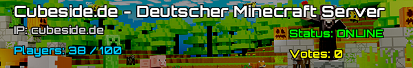 Cubeside.de - Deutscher Minecraft Server v1.21 in Germany