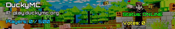 Join DuckyMC: Minecraft Server v1.21.4 - Play Now!