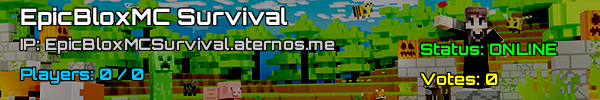 EpicbloxMC Survival - Top Minecraft Server in de VS.