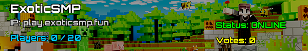 ExoticSMP Minecraft Server v1.21.4 - Join Us in Germany!