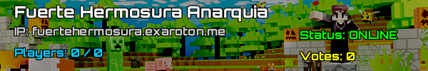 Fuerte Hermosura Anarquía - Minecraft Server v1.20.1 MX
