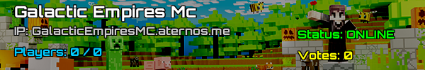 Galactic Empires MC: Minecraft Server USA - Join the Adventure!