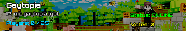 Gaytopia Minecraft Server v1.21.4 - Join Us in the US!