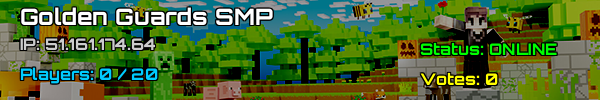 Golden Guards SMP - Minecraft Server v1.21.5 | Australia