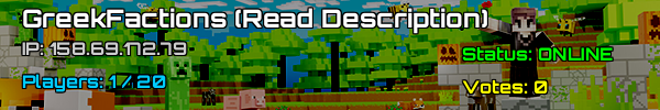 GreekFactions: Minecraft Server US - v1.20.1 Adventure