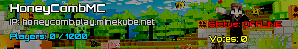 HoneyCombMC - Minecraft Server v1.21.4 India | Iscriviti ora!
