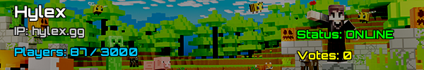 Hylex Minecraft Server v1.21 - Spielen Sie in Brasilien!