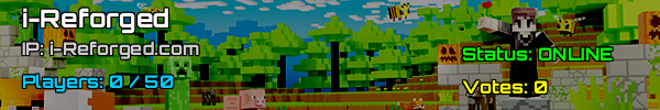 i-Reforged Minecraft Server v1.12.2 - Ga mee op avontuur!