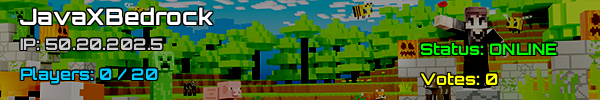 JavaXBedrock - Minecraft Server v1.20.1 | US Community