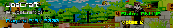 JoeCraft Minecraft Server v1.21 | Play in Poland Now!