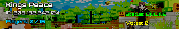 Kings Peace Minecraft Server v1.21.4 - Join Us in the USA!