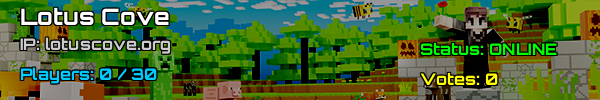 Lotus Cove Minecraft Server v1.21.3 | Cộng đồng Hoa Kỳ