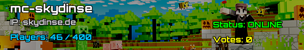 MC-Skydinse: Minecraft Server v1.21.5 | Germany