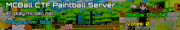 McBall CTF Paintball Server - Minecraft 1.19.3 USA