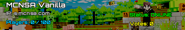 MCNSA Vanilla Minecraft Server v1.21 - შეერთებული შტატები