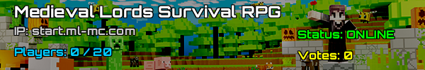 Medieval Lords Survival RPG | Minecraft Server v1.21.4 US