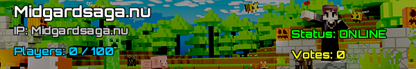 Midgardsaga.nu: Servidor Minecraft v1.21.4 en Suecia