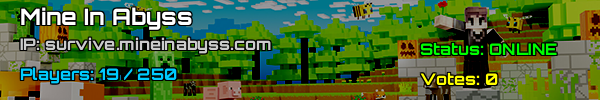 Mine In Abyss - Minecraft Server v1.21.5 | Germany