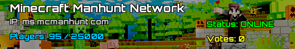 შემოგვიერთდით Minecraft Manhunt Network - v1.21 კანადის სერვერი