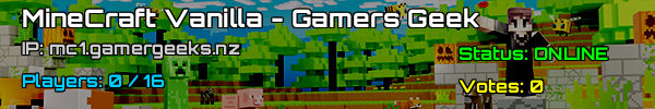 Minecraft Vanilla Server v1.20.4 - Gamers Geek NZ