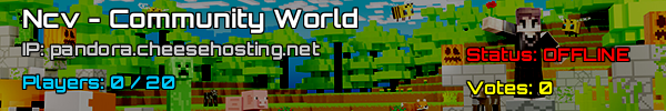 NCV Community World - Minecraft Server v1.21.1 | ნიდერლანდები