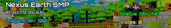 Nexus Earth SMP - Minecraft Server v1.20.1 US
