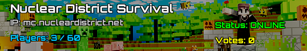 Nuclear District Survival - Minecraft Server v1.21 USA