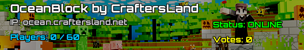 Craftersland의 OceanBlock -Minecraft Server v1.16.5 독일