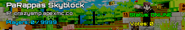 Join PaRappas Skyblock | Minecraft Server v1.21.3 UK