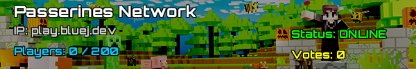 Passerines Network: Minecraft Server v1.20.1 USA